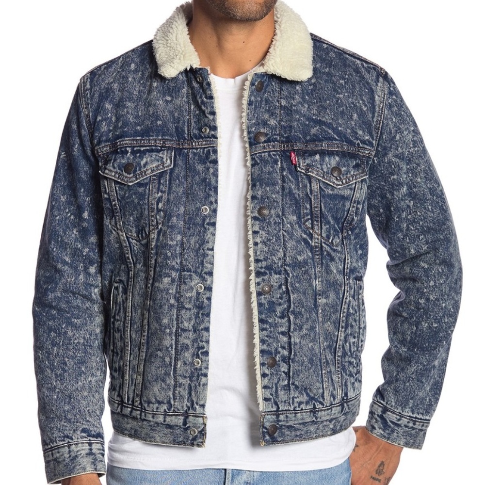 LEVIS TYPE 3 Sherpa Lined DENIM TRUCKER Jacket